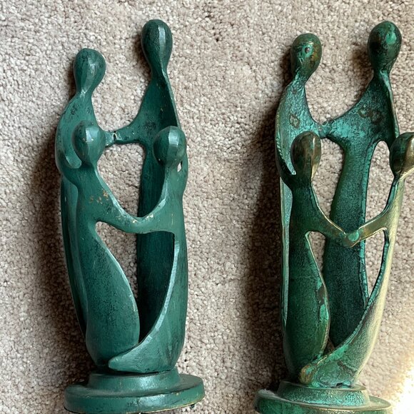 Family Cast Iron Silhouette (Set of TWO) (h/a/x) - Picture 3 of 13